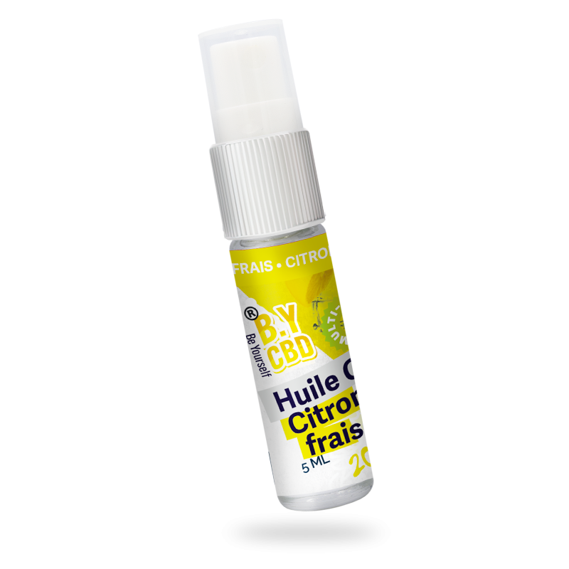 Spray Huile CBD 20% aromatisée (format pocket)
