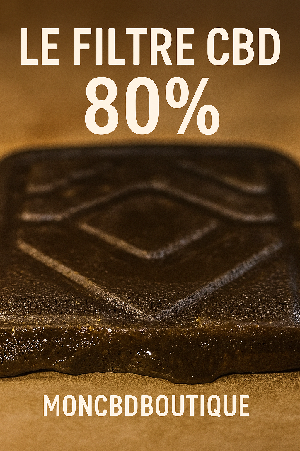 Le Filtré 80% - Résine CBD
