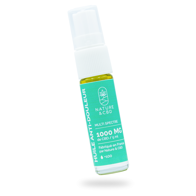 Spray Huile CBD 20% Anti-douleur (format pocket)