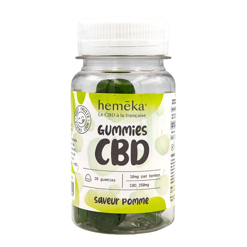 Gummies Pomme au CBD