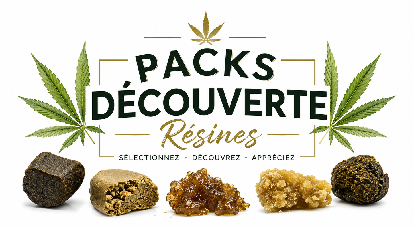 Pack Découverte Résines CBD