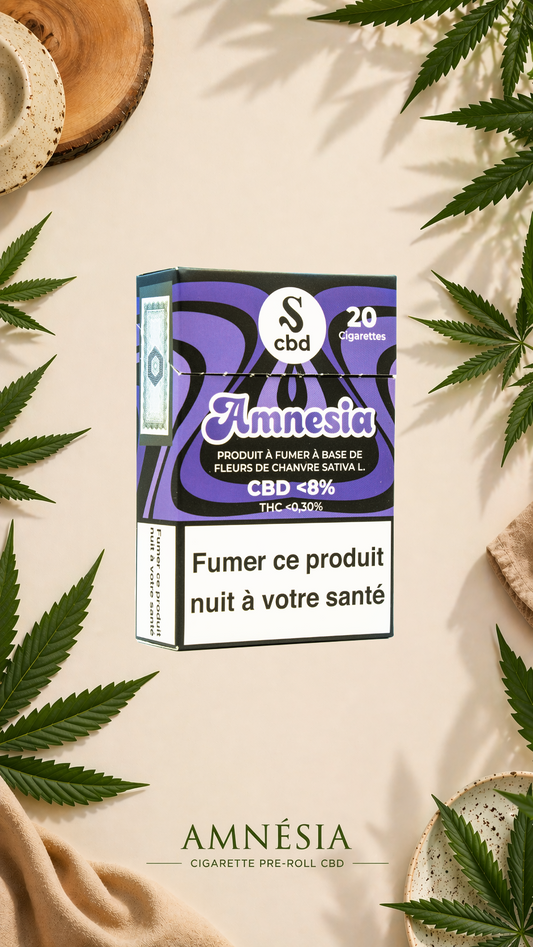 Cigarette Pre-Roll CBD Amnésia