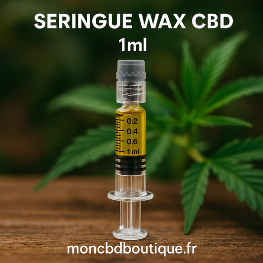 Seringue Wax CBD 1ml -GELATO