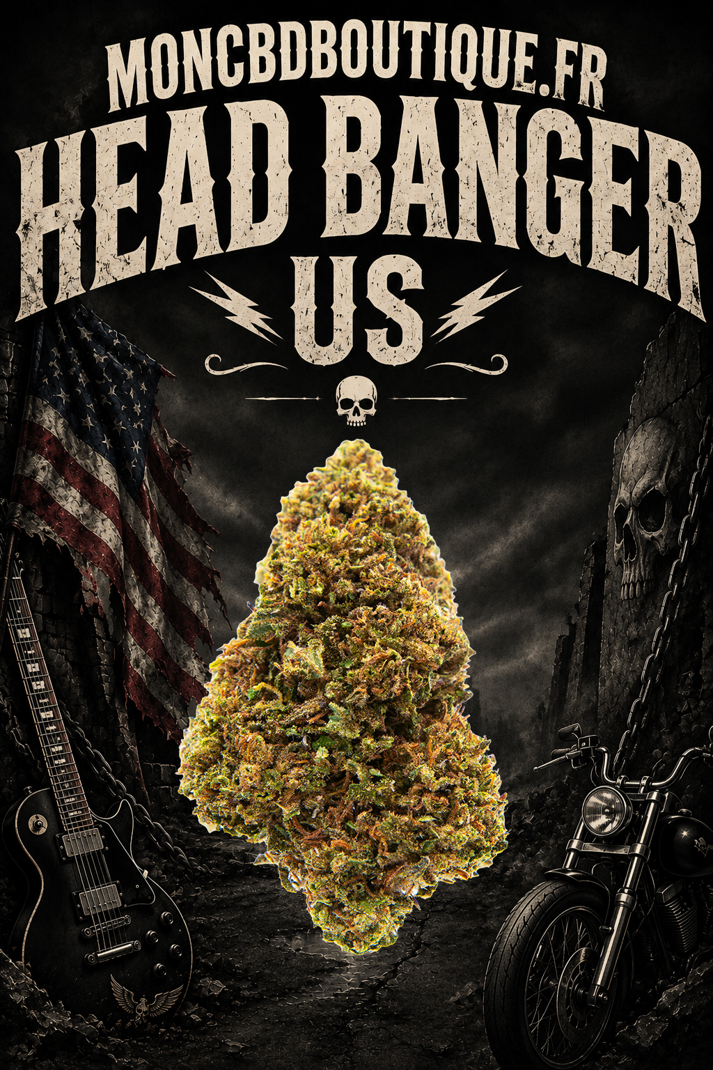 HEAD BANGER US CBD - Glasshouse (sous-serre en verre)