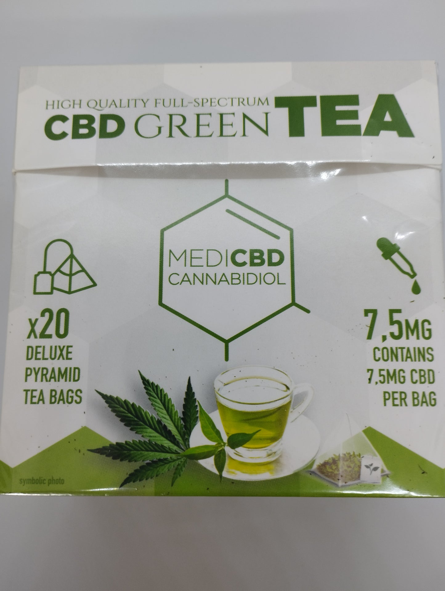 Thé vert au cbd
