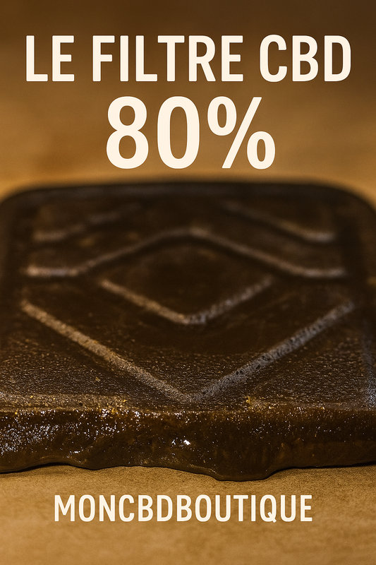 Le Filtré 80% - Résine CBD
