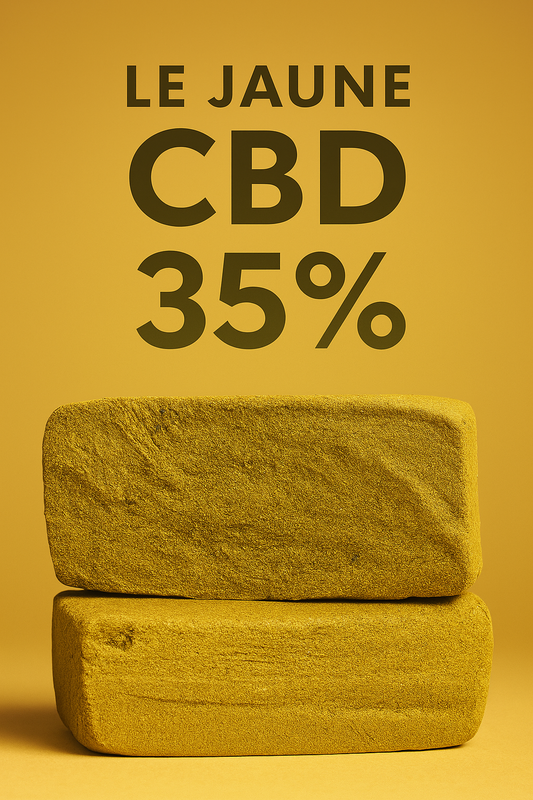LE JAUNE- Résine CBD