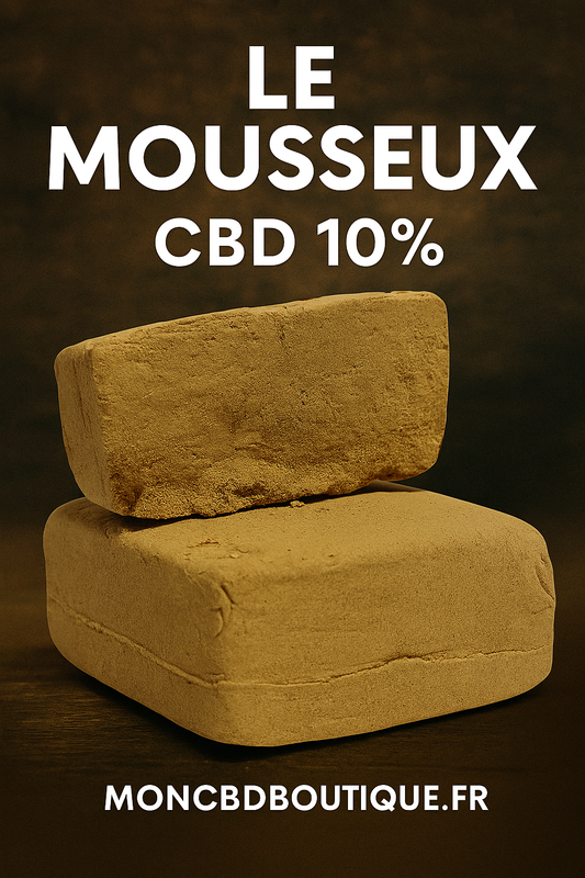 Le Mousseux 10% - Résine CBD