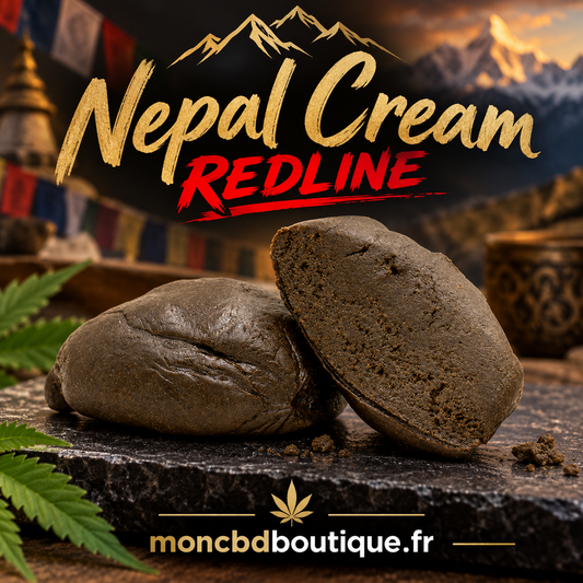 Nepal Cream REDLINE- Résine CBD