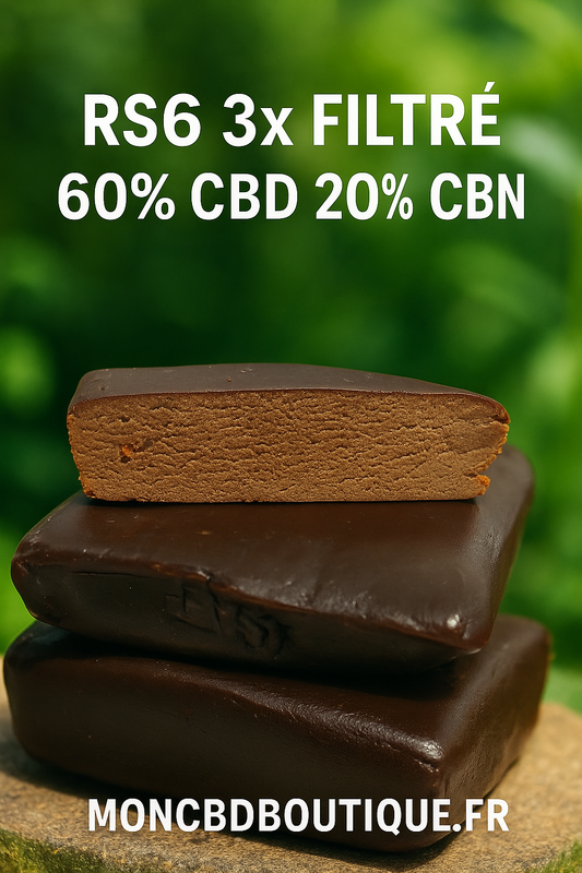 RS6 3x filtré - Résine CBD+CBN