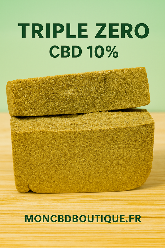 TRIPLE ZERO- Résine CBD