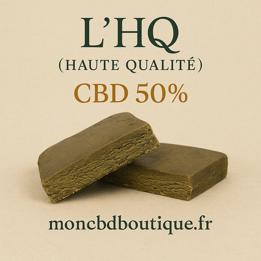 L'HQ (HAUTE QUALITE) 50%-Résine CBD