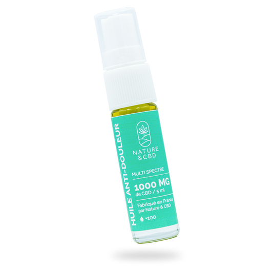 Spray Huile CBD 20% Anti-douleur (format pocket)