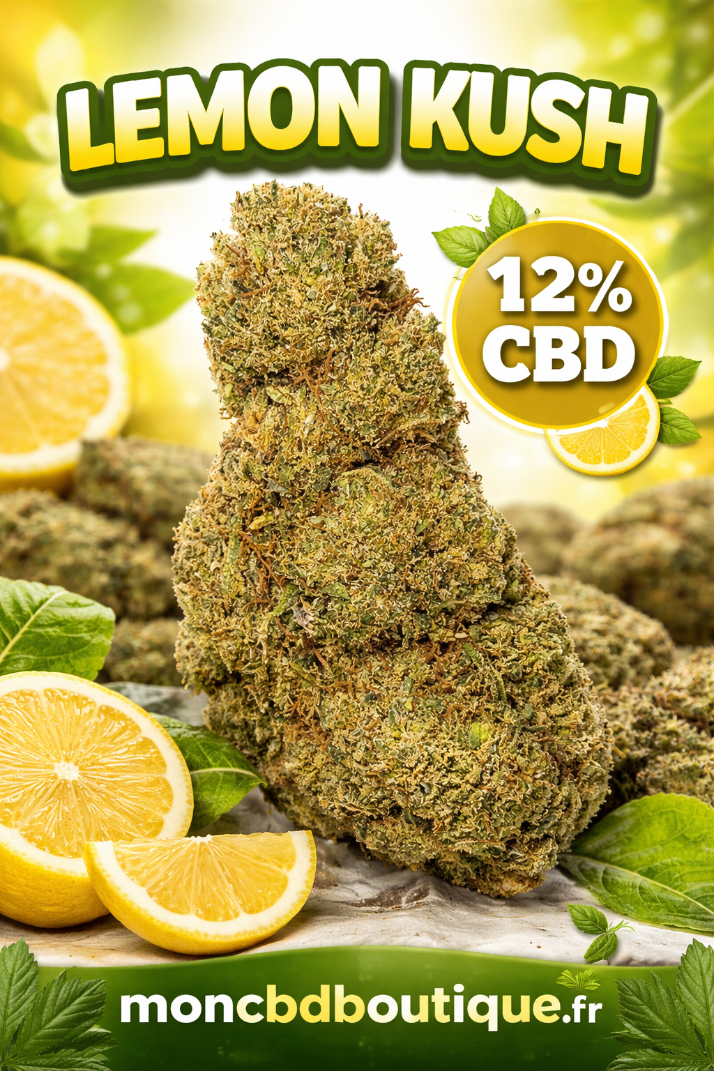 Lemon Kush CBD - Greenhouse (sous-serre )