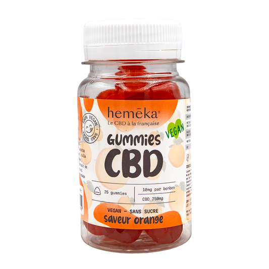 Gummies Orange au CBD