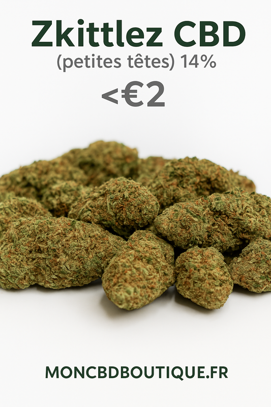 Zkittlez CBD (petites têtes) - Indoor Hydroponie (en intérieur)